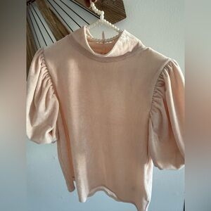 Free People Champagne toast top NWT Size Small